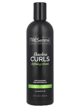 Tresemme,Flawless Curls Defining Cream，椰子和鳄梨，12 液量3