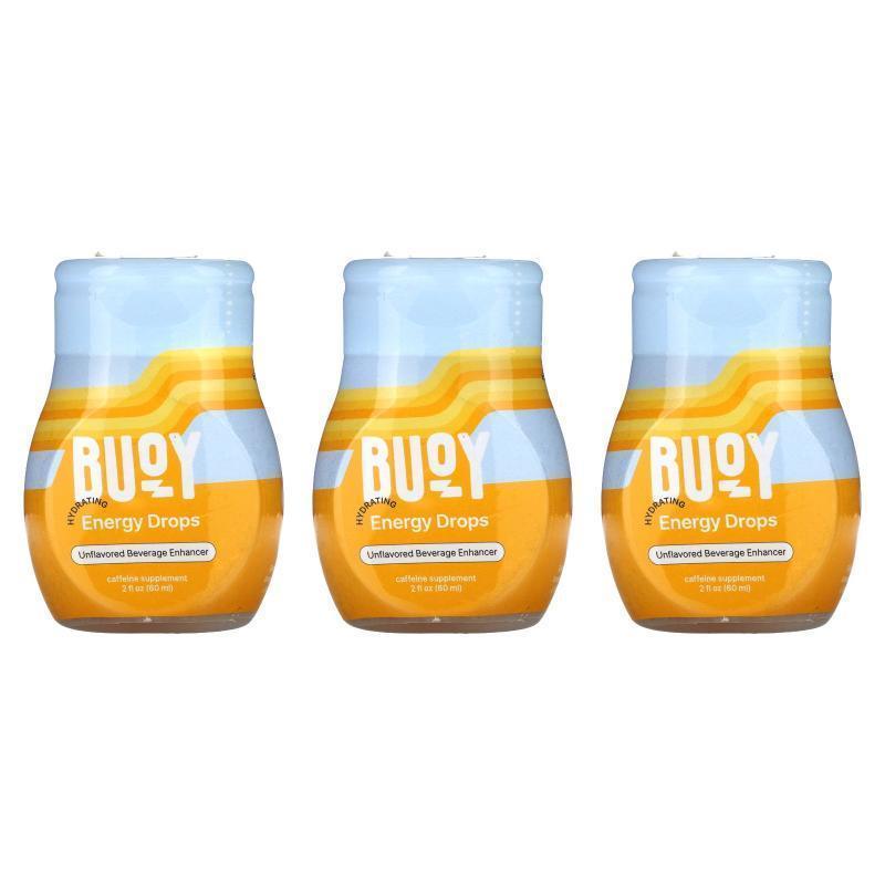 Buoy Hydration,Hydrating Energy Drops, Beverage Enhancer, Un
