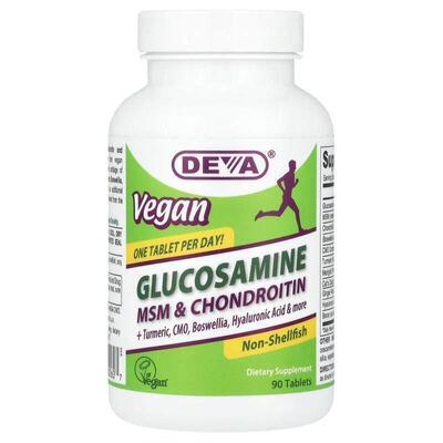Deva,Vegan Glucosamine MSM &amp;amp;amp;amp;amp; Chondro