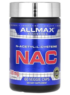 ALLMAX,NAC，60 粒素食胶囊