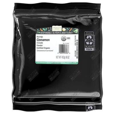 Frontier Co-op肉桂粉香辛料超级食物咖啡面包烘焙冲饮调料