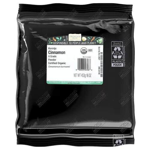 Frontier Co-op肉桂粉香辛料超级食物咖啡面包烘焙冲饮调料