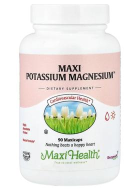 Maxi Health, Maxi Potassium Magnesium™, 90 Maxicaps