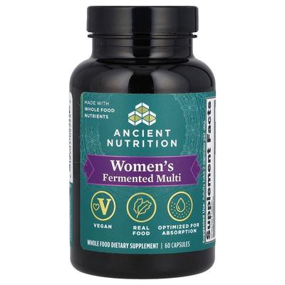 Dr. Axe / Ancient Nutrition,Women's Fermented Multi, 60 Caps