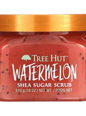 Tree Hut,乳木果糖磨砂膏，西瓜味