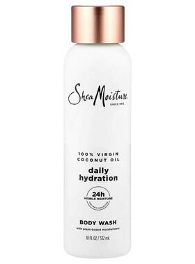 SheaMoisture,Daily Hydration Body Wash, 100% Virgin Coconut