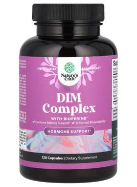 Natures Craft,DIM Complex with Bioperine®, 120 Capsules