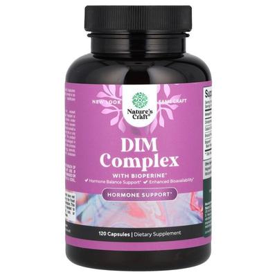 Natures Craft,DIM Complex with Bioperine®, 120 Capsules