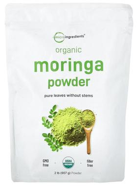 Micro Ingredients,Organic Moringa Powder, 2 lb (907 g)