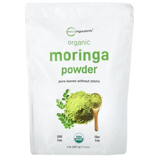 Micro Ingredients,Organic Moringa Powder, 2 lb (907 g)