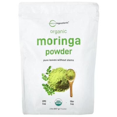 Micro Ingredients,Organic Moringa Powder, 2 lb (907 g)