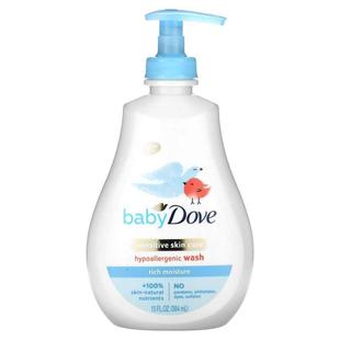 多芬,Baby, Hypoallergenic Wash, Rich Moisture, 13 fl oz (384