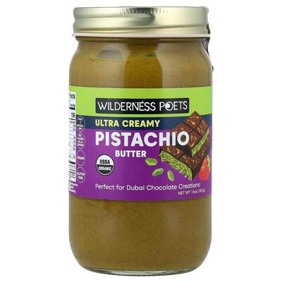 Wilderness Poets LLC,Pistachio Butter, Ultra Creamy, 16 oz (