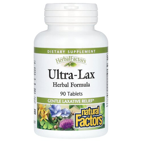 Natural Factors草本因数Ultra-Lax草本配方配方假日开启更自在