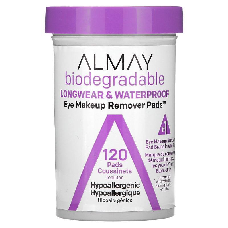 Almay,Eye Makeup Remover Pads, 120 Pads