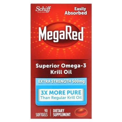 旭福,MegaRed, Superior Omega-3 Krill Oil, Extra Strength, 50