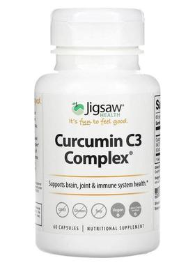 Jigsaw Health,Curcumin C3 Complex , 60 Capsules