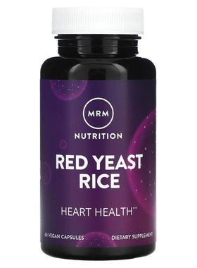 MRM Nutrition,红曲米，60 粒素食胶囊