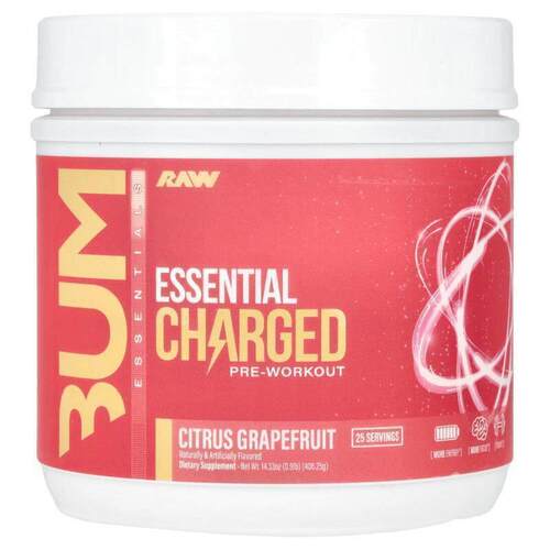 Raw Sport Supplement Company LLC,Bum，必需锻炼前配方，柑橘葡