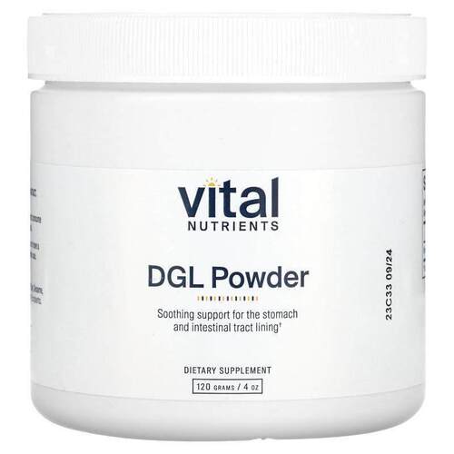Vital Nutrients,DGL Powder, 4 oz (120 g)
