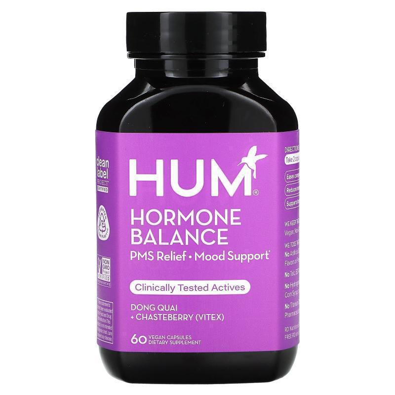HUM Nutrition,Hormone Balance, 60 Vegan Capsules