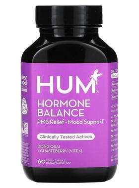 HUM Nutrition,Hormone Balance, 60 Vegan Capsules