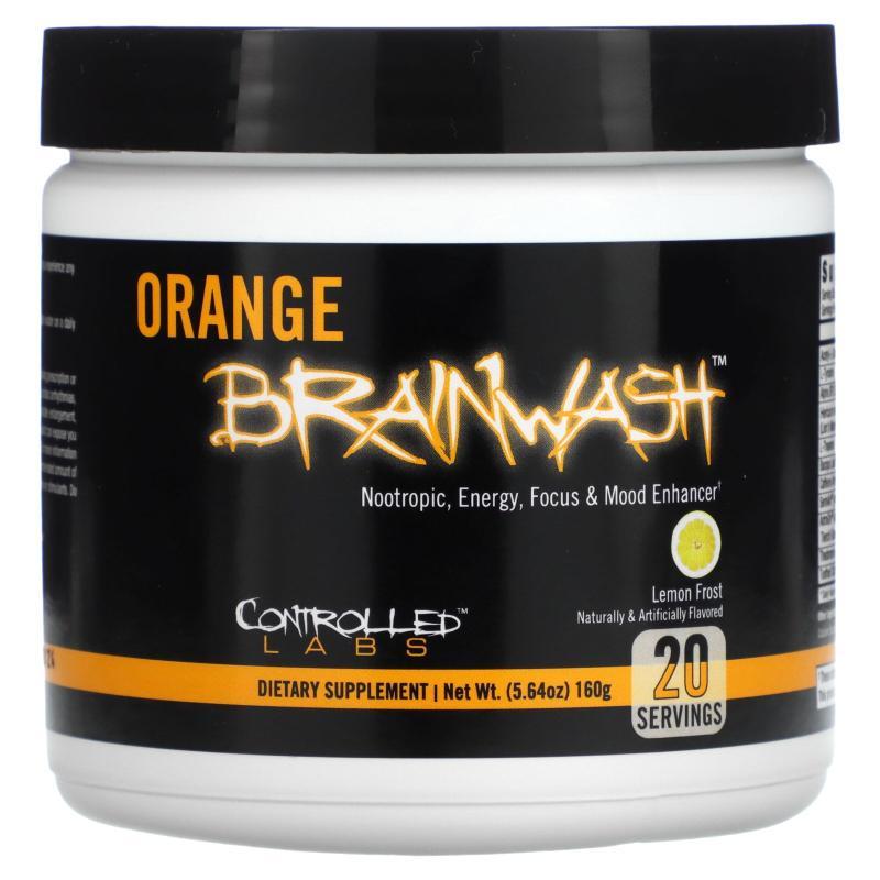 控制实验室,Orange Brainwash酸苹果冲剂，5.64 盎司（160 克）