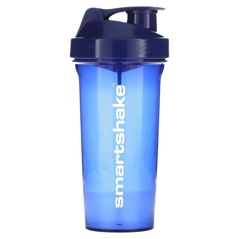 Smartshake,Lite, Shaker Cup, Navy Blue, 33 oz (1,000 ml)