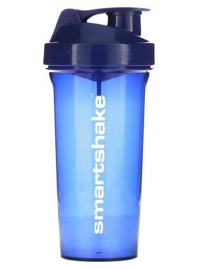Smartshake,Lite, Shaker Cup, Navy Blue, 33 oz (1,000 ml)