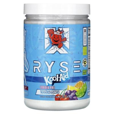 Ryse Supps,Loaded Pre，Kool-Aid，热带风味，13.1 盎司（372 克