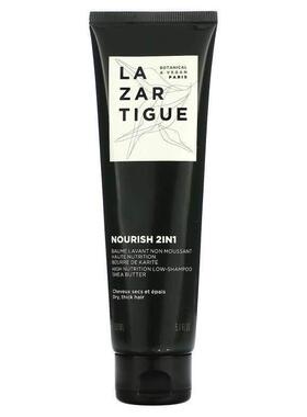 Lazartigue,Nourish 2 IN 1, High Nutrition Low-Shampoo, Dry,