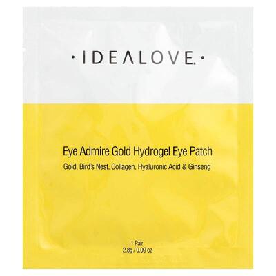 Idealove, Eye Admire Gold Hydrogel Eye Patches, 1 Pair