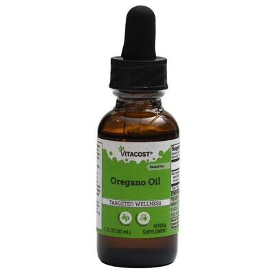 Vitacost,Oregano Oil - Standardized - Alcohol Free, 1 fl oz