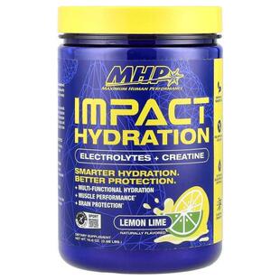 MHP,Impact Hydration, Electrolytes + Creatine, Lemon Lime, 0