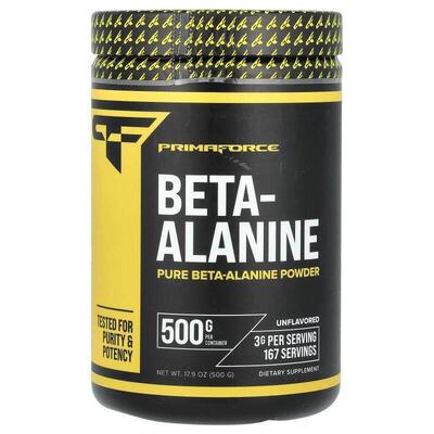 Primaforce,Beta-Alanine Powder, Unflavored, 17.9 oz (500 g)