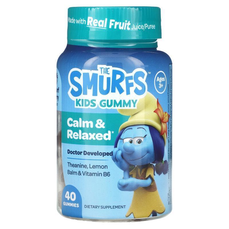 The Smurfs,The Smurfs, Kids Gummy, Calm &amp; Relaxed, S