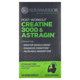 Creatine Workout 3000 Astragin® Veg 太阳勇士 120 Post