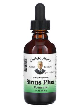 Christopher's Original Formulas,高级鼻窦配方，2 液量盎司（59