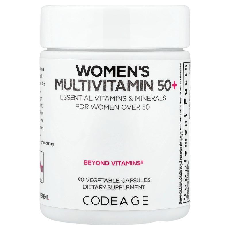 Codeage,Women's Multivitamin 50+, 90 Vegetable Capsules