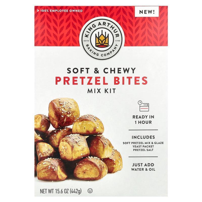 King Arthur Flour,Soft &amp;amp; Chewy Pretzel Bites Mix