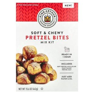 King Arthur Flour,Soft & Chewy Pretzel Bites Mix