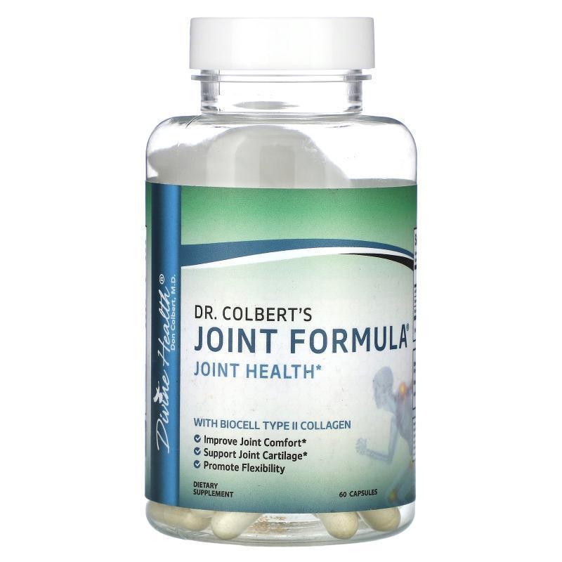 Divine Health,Dr. Colbert's Joint Formula, 60 Capsules