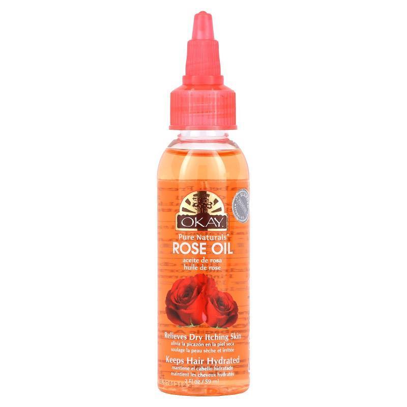 Okay Pure Naturals,Rose Oil, 2 fl oz (59 ml)