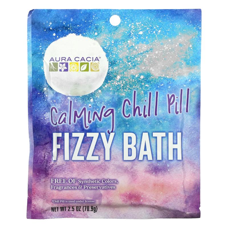 Aura Cacia,Fizzy bath，Clearing Breezeway，2.5盎司（70.9克-封面