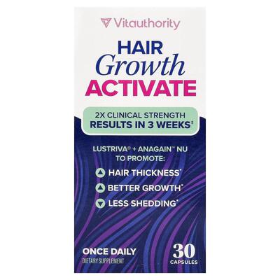 Vitauthority,Hair Growth Activate, 30 Capsules