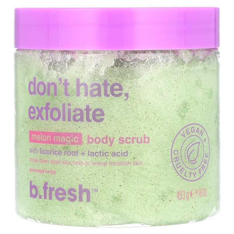 b.fresh,Body Scrub, With Licorice Root &amp;amp; Lactic
