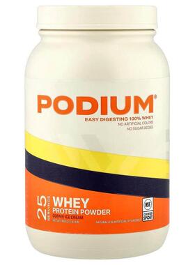 Podium Nutrition,Whey Protein Powder, Coffee Ice Cream, 1.87