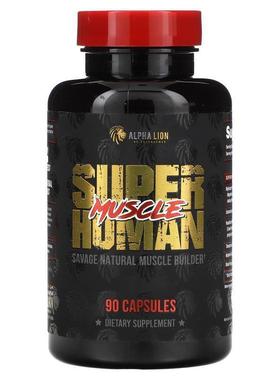 ALPHA LION,SuperHuman Muscle，90 粒胶囊