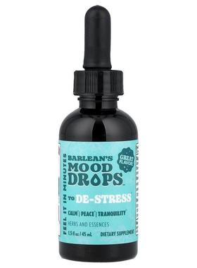 巴宁,Mood Drops™, To De-Stress, 1.5 fl oz (45 ml)