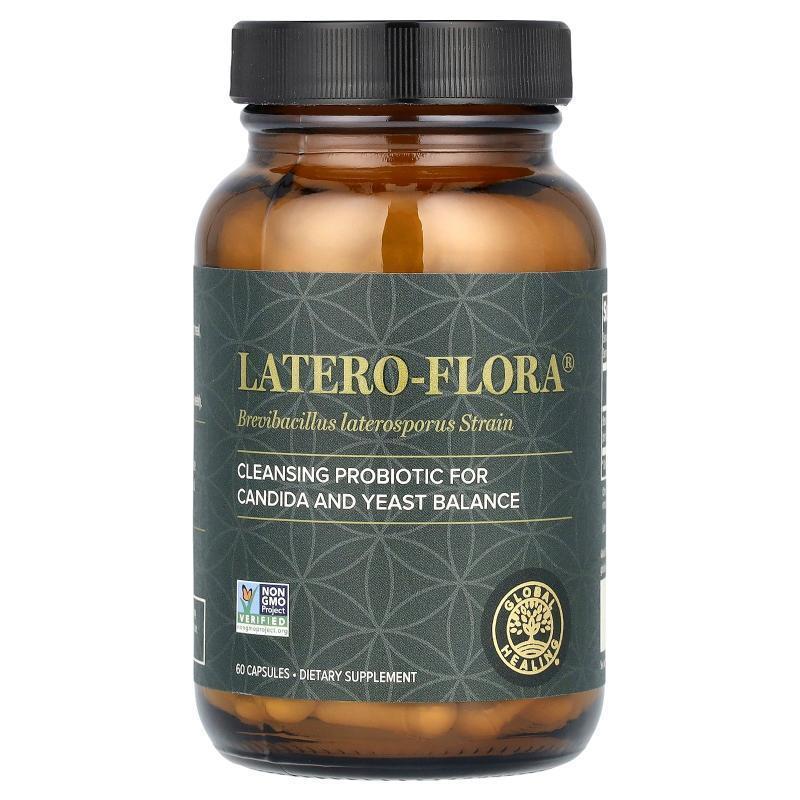 Global Healing,Latero-Flora, 60 Capsules